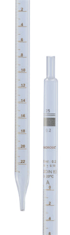 Borosil® Pipettes, Serological, Class A, 10mL x 0.1mL, Individual Cert, CS/10 | img_1 | Foxx Life Sciences Global | shopfls.com