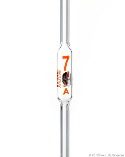 Borosil Volumetric Pipette Bulb Class A ASTM 969 USP Type I 7.5 mL | img_1 | Foxx Life Sciences Global | shopfls.com