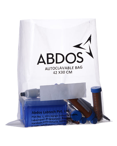 Abdos Autoclave Bags, Polypropylene (PP) (12 X 24 IN) 100/CS