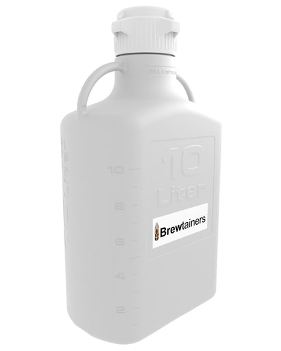 Brewtainers Polypropylene 10L (3.44 Gal Max) Homebrew Yeast Container with leakproof Tight Sealed 83B Cap | img_1 | Foxx Life Sciences Global | shopfls.com