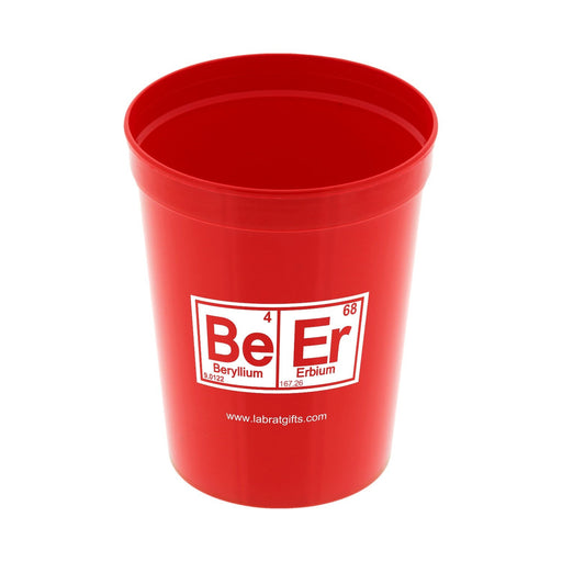 BeEr 16oz Red Stadium Cup | img_1 | Foxx Life Sciences Global | shopfls.com
