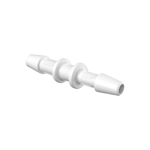 5/32" x 1/8" Reducer, Natural Kynar Polyvinylidene Fluoride (PVDF)