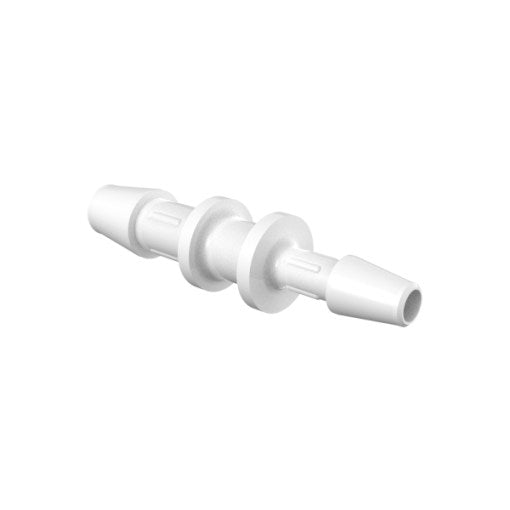 3/16" x 1/8" Reducer, Natural Kynar Polyvinylidene Fluoride (PVDF)