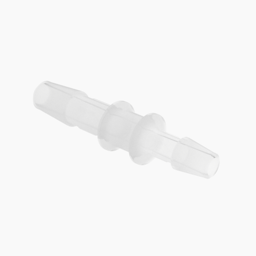 1/4" x 3/16" Reducer, Natural Kynar Polyvinylidene Fluoride (PVDF)