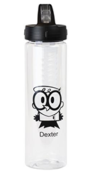 "Dexter" - 25oz Fruit Infuser Water Bottle  - LabRatGifts