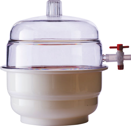 Abdos Vacuum Desiccator Polypropylene (PP)/Polycarbonate (PC) (Plate Diameter 200mm), 1/EA