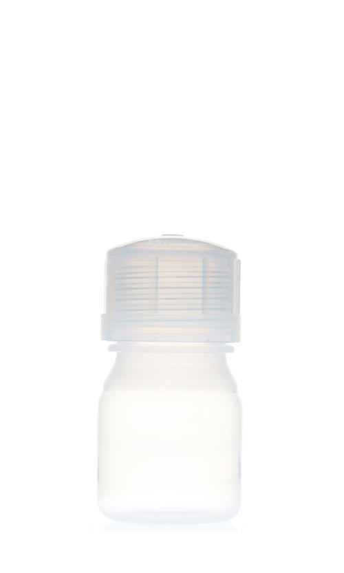 Clear bottles, ideal for downstream process laboratory