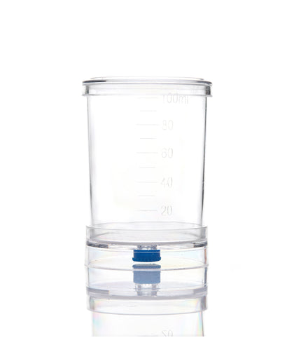 EZMicro™ Microbiology Funnel Monitor, 100mL, Gridded White MCE Membrane 0.2µm, Removable , Gamma Sterilized, PK/50