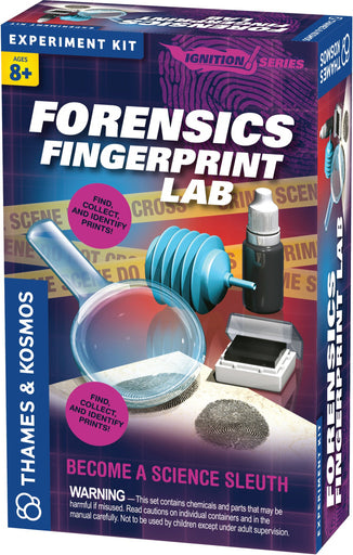 "Forensics Fingerprint Lab" - Science Kit  - LabRatGifts - 1