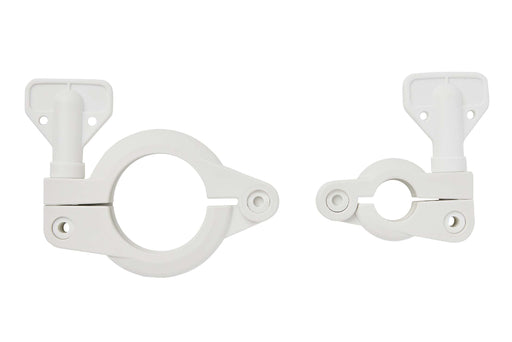 EZBio®clamp, Sanitary Tri-Clamps, Glass Reinforced Nylon, 1/2" and 3/4" Clamp Assembly, 100/CS