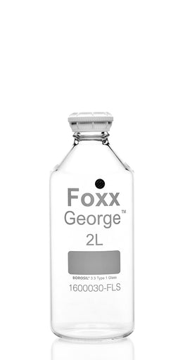 George™ Roller Bottle, 2L, GL45 Screw Neck, 3.3 Borosilicate Glass, 10/CS | img_1 | Foxx Life Sciences Global | shopfls.com