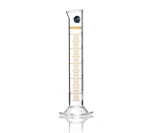 Borosil® Cylinders, Class B, TC, 25mL x 0.5mL, CS/5