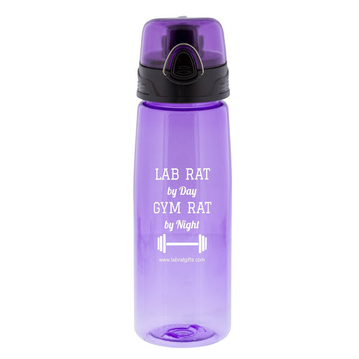 "Gym Rat" - 25oz Water Bottle  - LabRatGifts