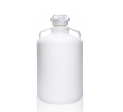 EZLabpure™ 20 L Round Carboy, HDPE, Foxx 83B VersaCap, 1/EA