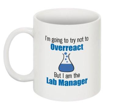 "I'm Going to try not to Overreact" - Mug | img_1 | Foxx Life Sciences Global | shopfls.com