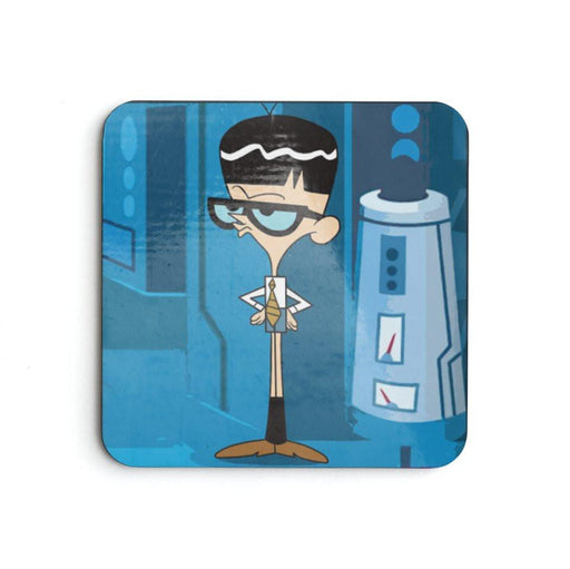 "Mandark" - Photo Coaster (4 Pack)  - LabRatGifts