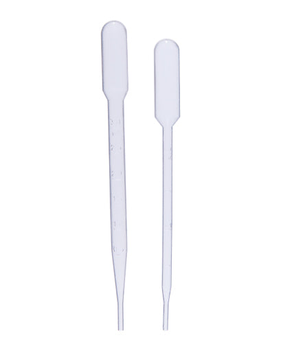 Abdos Pasteur/Transfer Pipettes, Low Density Polyethylene (LDPE) 0.5ml, Sterile Individually Wrapped, 450/CS