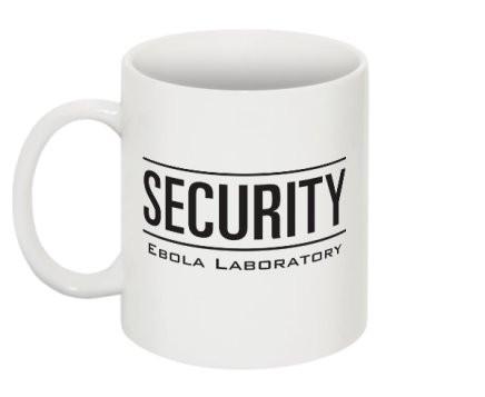 "Security Ebola Laboratory" - Mug | img_1 | Foxx Life Sciences Global | shopfls.com