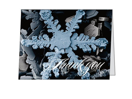 SEM Snowflake Thank You Card