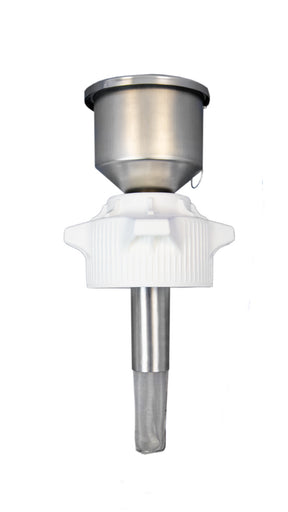 EZwaste® 120mm Safety Funnel, Stainless Steel | img_1 | Foxx Life Sciences Global | shopfls.com