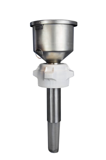 EZwaste® 83B Safety Funnel, Stainless Steel | img_1 | Foxx Life Sciences Global | shopfls.com