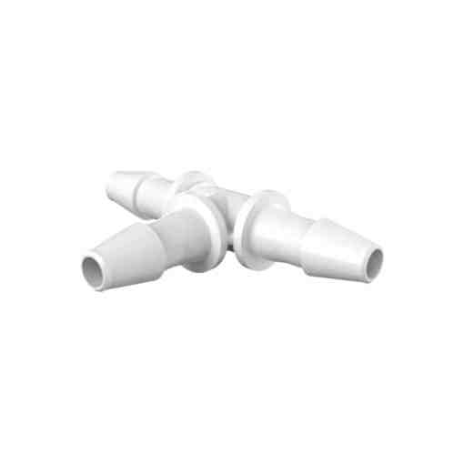 1/8" HB, Equal T Connector, Polypropylene (PP)