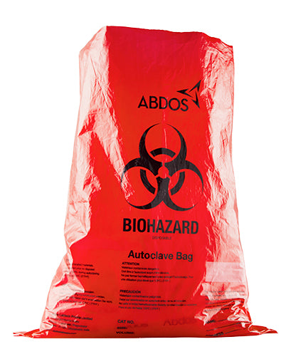 Abdos Biohazard Disposable bags, Polypropylene (PP) (25 X 35 IN) 200/CS