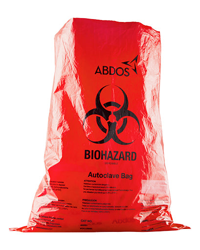 Abdos Biohazard Disposable bags, Polypropylene (PP) (18 X 22 IN) 200/CS