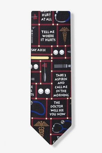 Doctor Sayings Tie | img_1 | Foxx Life Sciences Global | shopfls.com