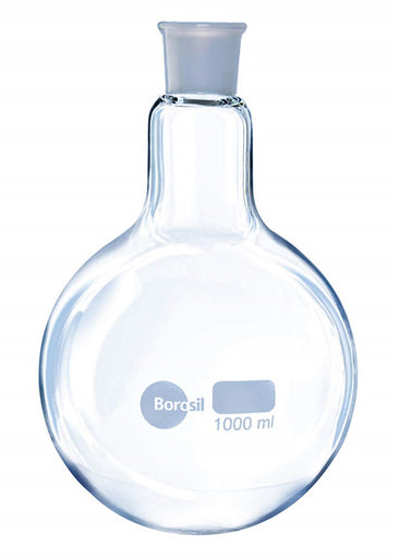 Borosil® Round Bottom Boiling Flasks With Beaded Rim - 1L - CS/20 | img_1 | Foxx Life Sciences Global | shopfls.com