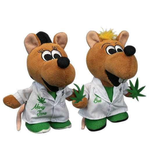 "The Botanical Friends Bud and Mary Jane" - Botanical Plush Toy Collection | img_1 | Foxx Life Sciences Global | shopfls.com