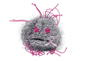 Breast Cancer (Malignant Neoplasm) - GIANTmicrobes® Plush Toy - LabRatGifts - 3
