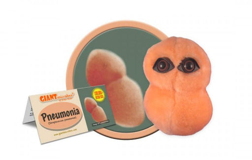 Pneumonia (Streptococcus Pneumonia) - GIANTmicrobes® Plush Toy | img_1 | Foxx Life Sciences Global | shopfls.com