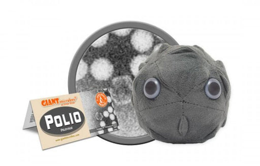 Polio (Poliovirus) - GIANTmicrobes® Plush Toy | img_1 | Foxx Life Sciences Global | shopfls.com