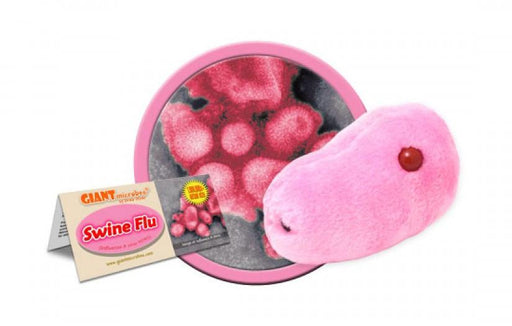 Swine Flu (Influenza A Virus H1N1) - GIANTmicrobes® Plush Toy | img_1 | Foxx Life Sciences Global | shopfls.com