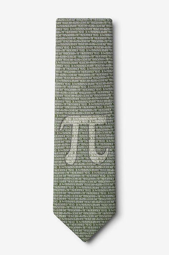 Pi To The 50th Decimal Tie | img_1 | Foxx Life Sciences Global | shopfls.com