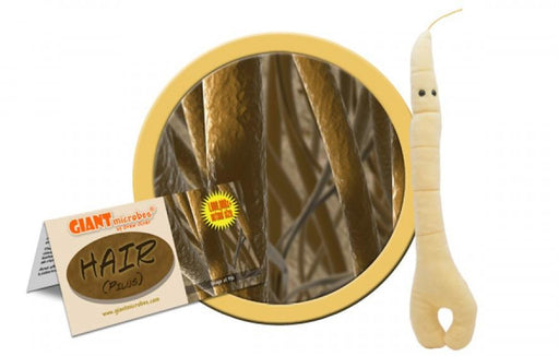 Hair (Pilus) - GIANTmicrobes® Plush Doll - Blonde | img_1 | Foxx Life Sciences Global | shopfls.com
