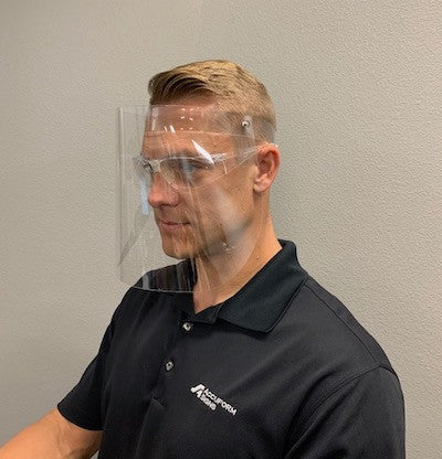 Disposable Face Shield, Pack Of 50 | img_2 | Foxx Life Sciences Global | shopfls.com