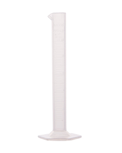 Abdos Measuring Cylinder, Polypropylene (PP) Class "B" 25ml, Gamma Stable, 12/CS