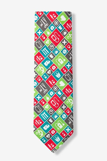 Medical Tools Tie  - LabRatGifts - 1