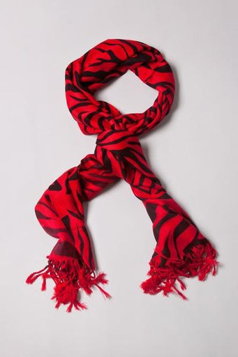 Zebra Print Pashmina  - LabRatGifts - 1