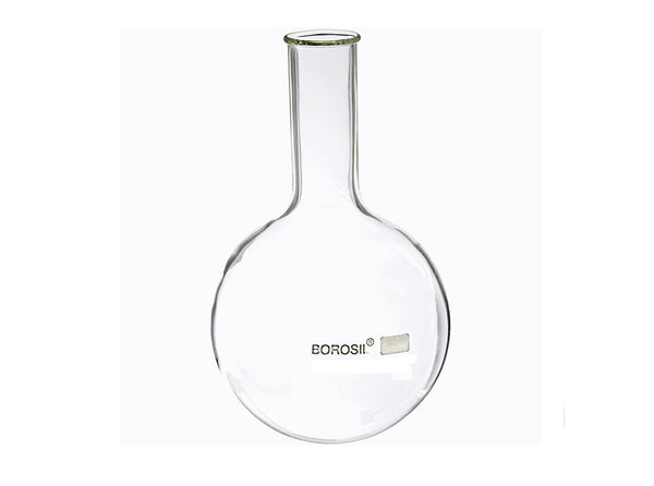 thumbnail image 2 of ScienceEquip 1000ml Round Bottom Boiling Flask – 2 Neck, 24/29 & 24/29 Sockets – Borosilicate Glass 2 of 4