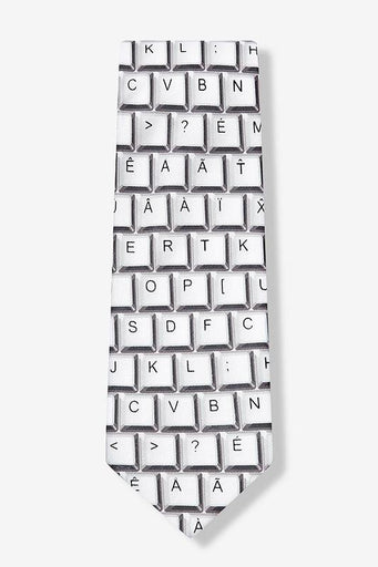 Keyboard Tie  - LabRatGifts - 1