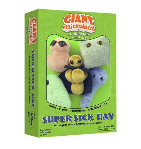 Super Sick Day - GIANTmicrobes® Plush Toy Gift Box | img_1 | Foxx Life Sciences Global | shopfls.com
