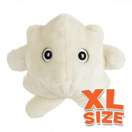 White Blood Cell (Leukocyte) XL Size - GIANTmicrobes® Plush Toy | img_1 | Foxx Life Sciences Global | shopfls.com