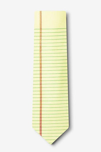 Legal Pad Tie Regular - LabRatGifts - 1