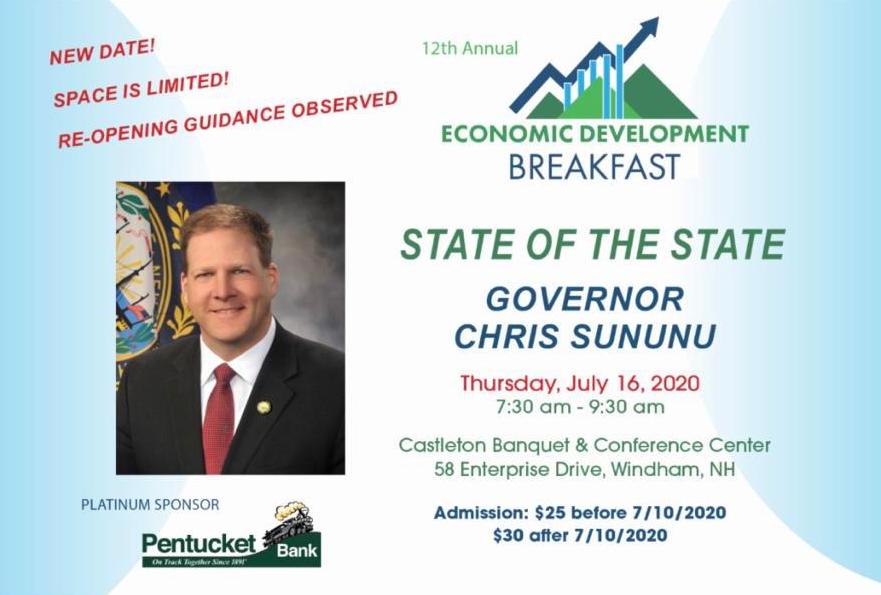 2020 Economic Development Breakfast - Register Today!