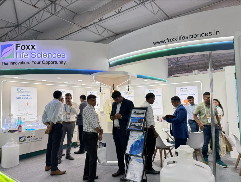Foxx Life Sciences at India Lab Expo Analytica Lab India 2025 Hyderabad