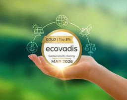 Sustainability Recognition: EcoVadis Gold Medal Achievement