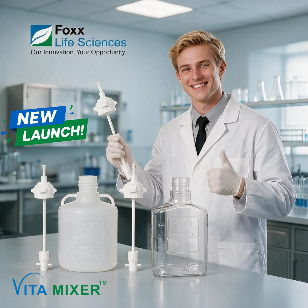New Launch - Vita Mixers™: A Flexible Mixing Solution for Bioprocessing, Media Preparation, and Fluid Handling